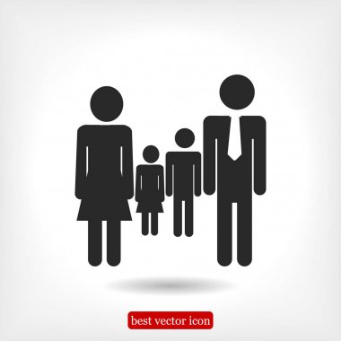 Aile Düz Simgesi