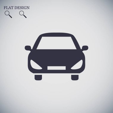 Arabayı düz simgesi