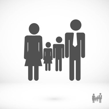 Aile Düz Simgesi