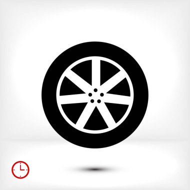 araba tekerlek simgesi