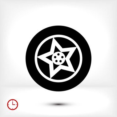 araba tekerlek simgesi