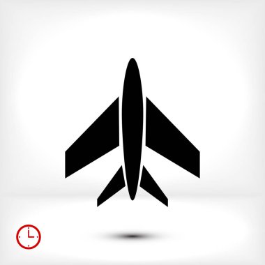 Basit uçak simgesi