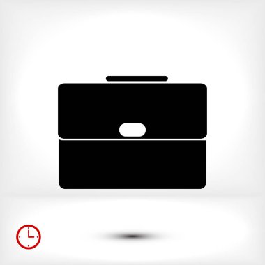 basit çanta simgesi