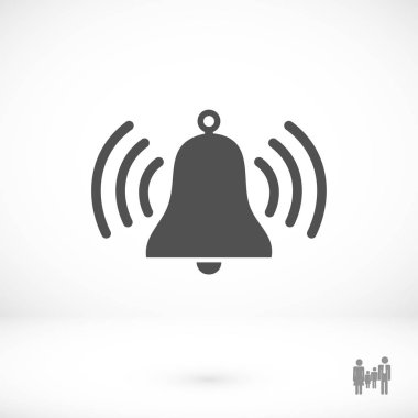 zil zil düz simgesini