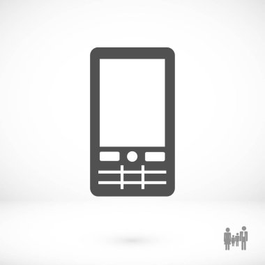 Telefon Düz Simgesi