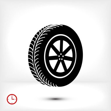 araba tekerlek simgesi