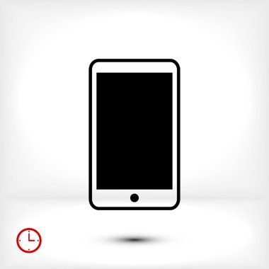 Telefon Düz Simgesi