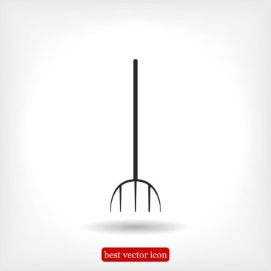 Bahçe çatal simgesi