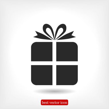 basit hediye simgesi