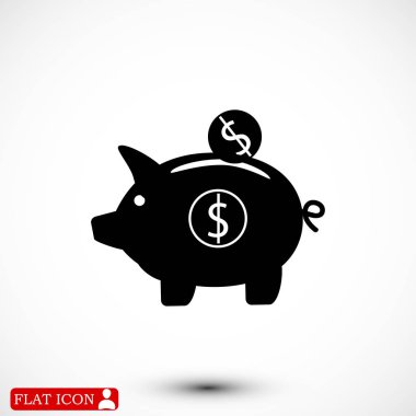 Domuz kumbarası simgesi 