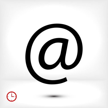 düz e-posta simgesi