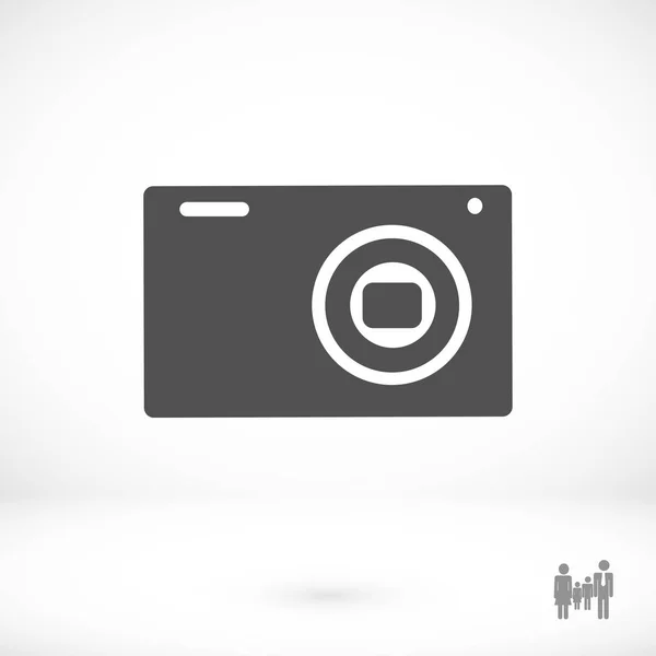 Icono de foto cámara — Archivo Imágenes Vectoriales
