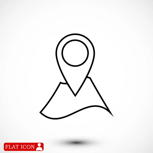 Navigator gids pictogram — Stockvector