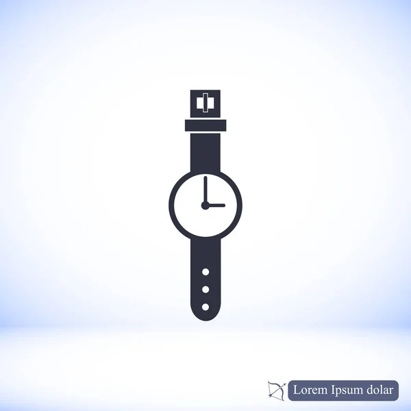 Wrist Watch ikonen — Stock vektor