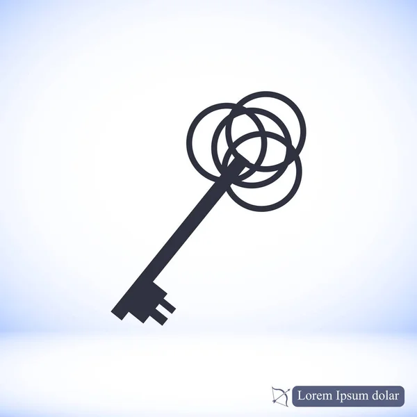 House key icon — Stock Vector