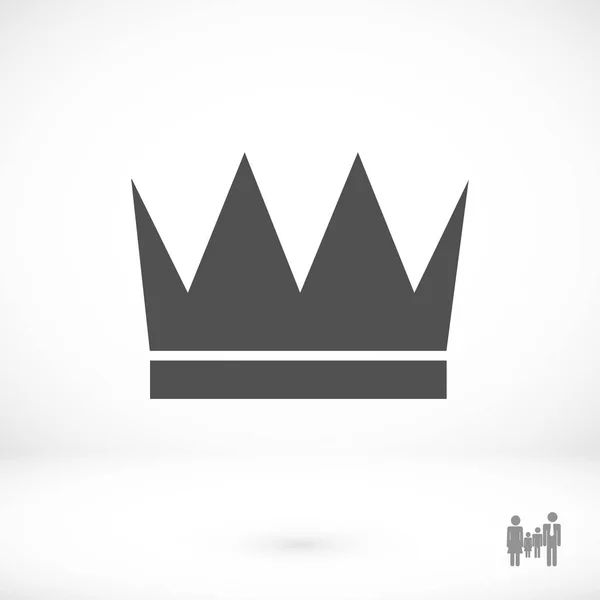 Королівська Корона значок — стоковий вектор