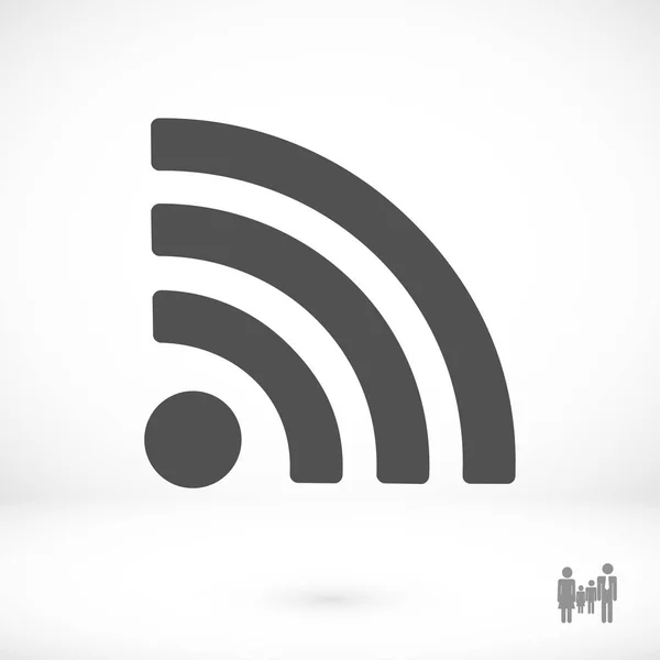 Ícone de podcast simples — Vetor de Stock