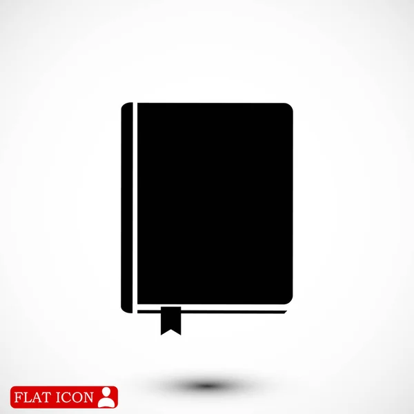 Book flat icon — Stock Vector