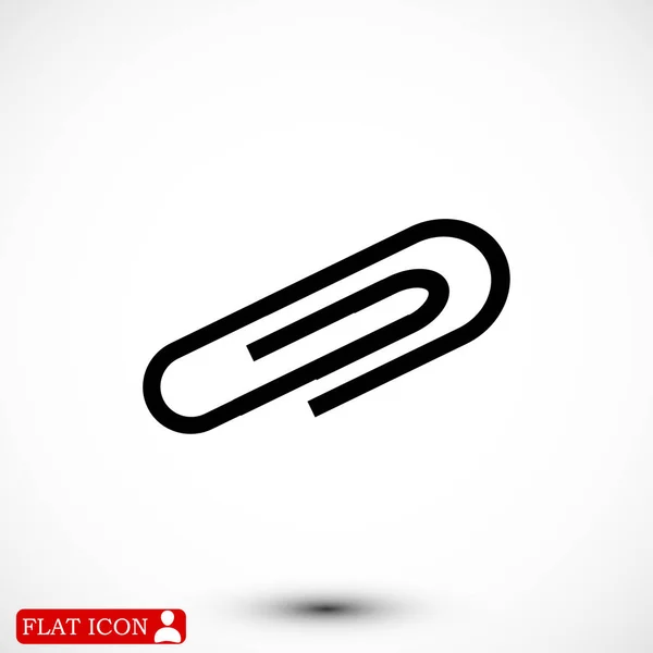 Paperclip pictogram — Stockvector