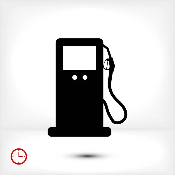 Gas flat icon — Stock Vector