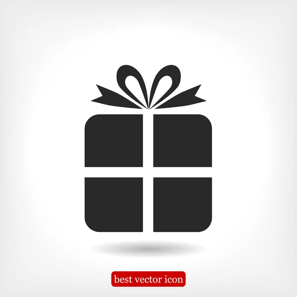 Icono de regalo simple — Archivo Imágenes Vectoriales