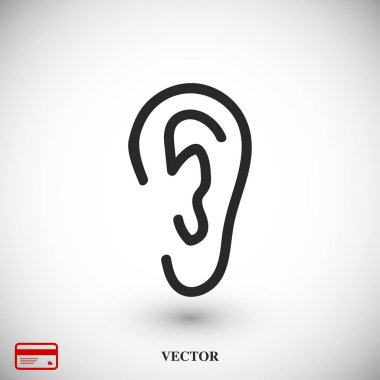 İnsan kulağının simgesi