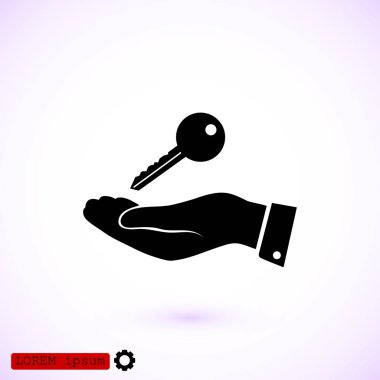 anahtar işareti simgesi