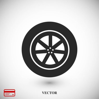 tekerlek işareti simgesi