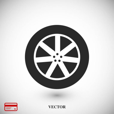 tekerlek işareti simgesi