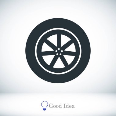 tekerlek işareti simgesi