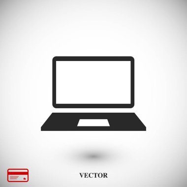 Bilgisayar Düz Simgesi