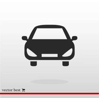 Arabayı düz simgesi