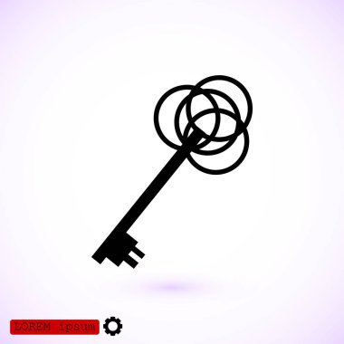 anahtar işareti simgesi