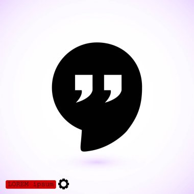 Tırnak işareti simgesi