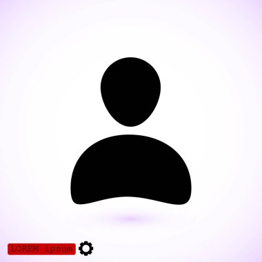 Tasarım adam simgesinin