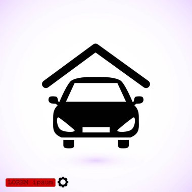 Arabayı düz simgesi