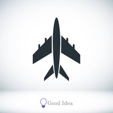 uçak işareti simgesi