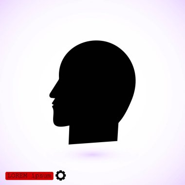 baş işareti simgesi