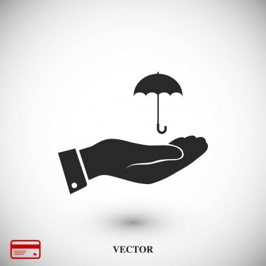 şemsiye işareti simgesi