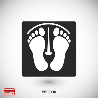 ayak izleri simge tasarım