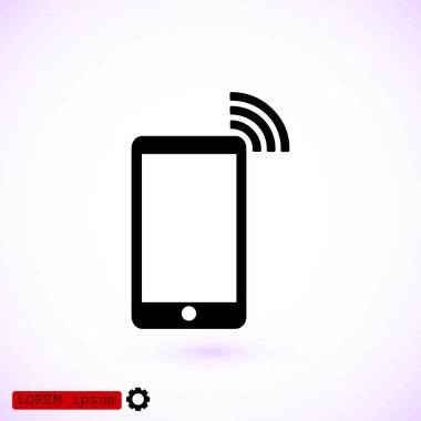 telefon işareti simgesi