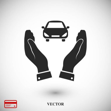 Arabayı düz simgesi