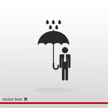 şemsiye işareti simgesi