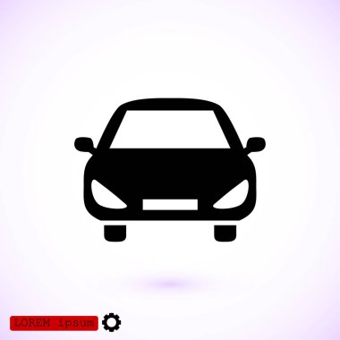 Arabayı düz simgesi