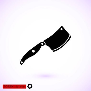 Bıçak işareti simgesi