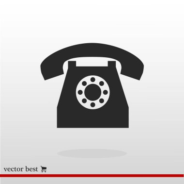 telefon işareti simgesi