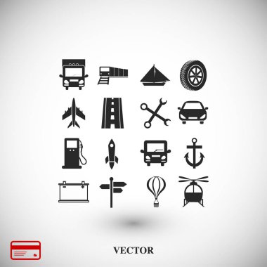 taşıma simgeleri ayarlandı 