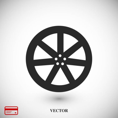 tekerlek işareti simgesi