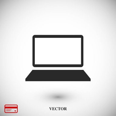 Bilgisayar Düz Simgesi