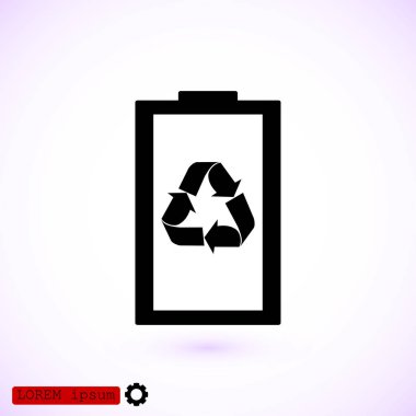 Pil işareti simgesi 